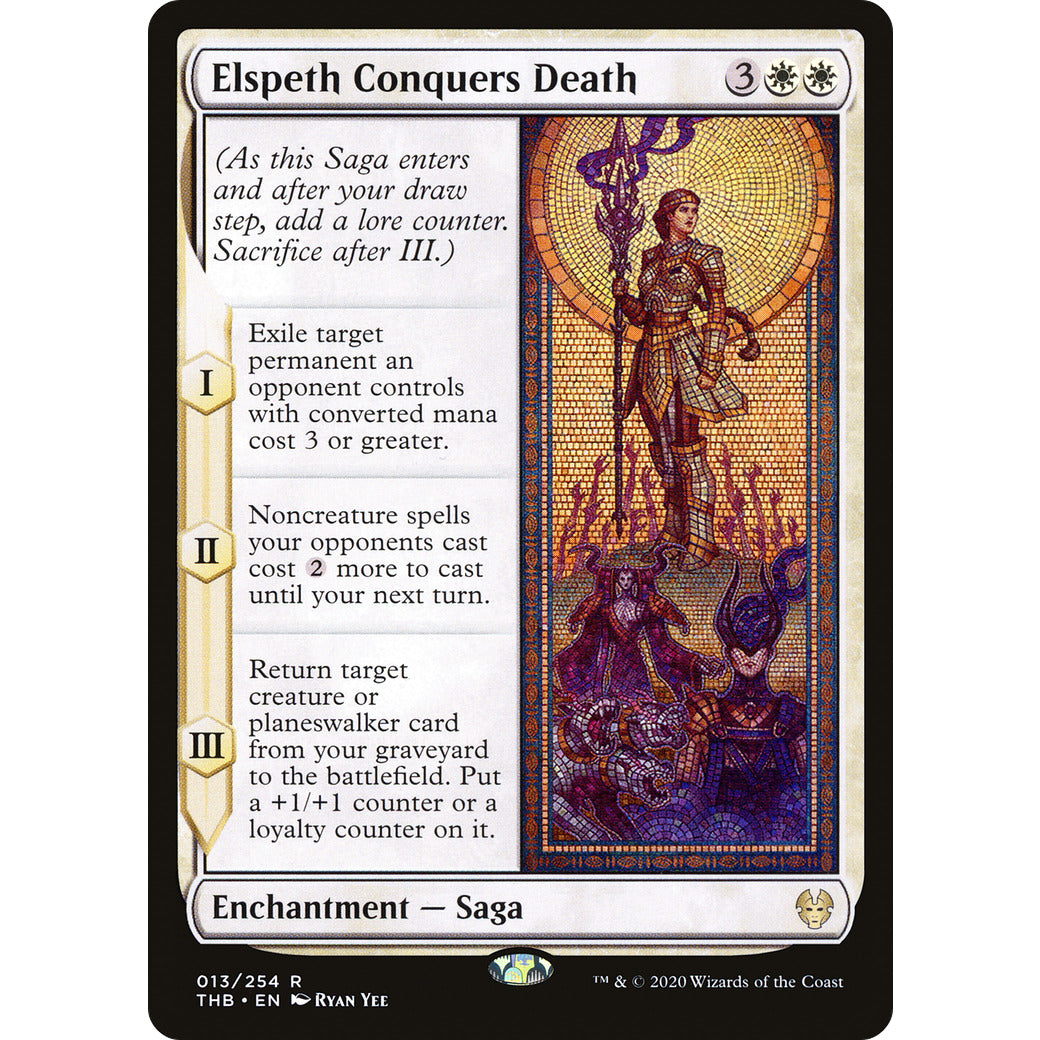 Elspeth Conquers Death (Theros Beyond Death) Light Play