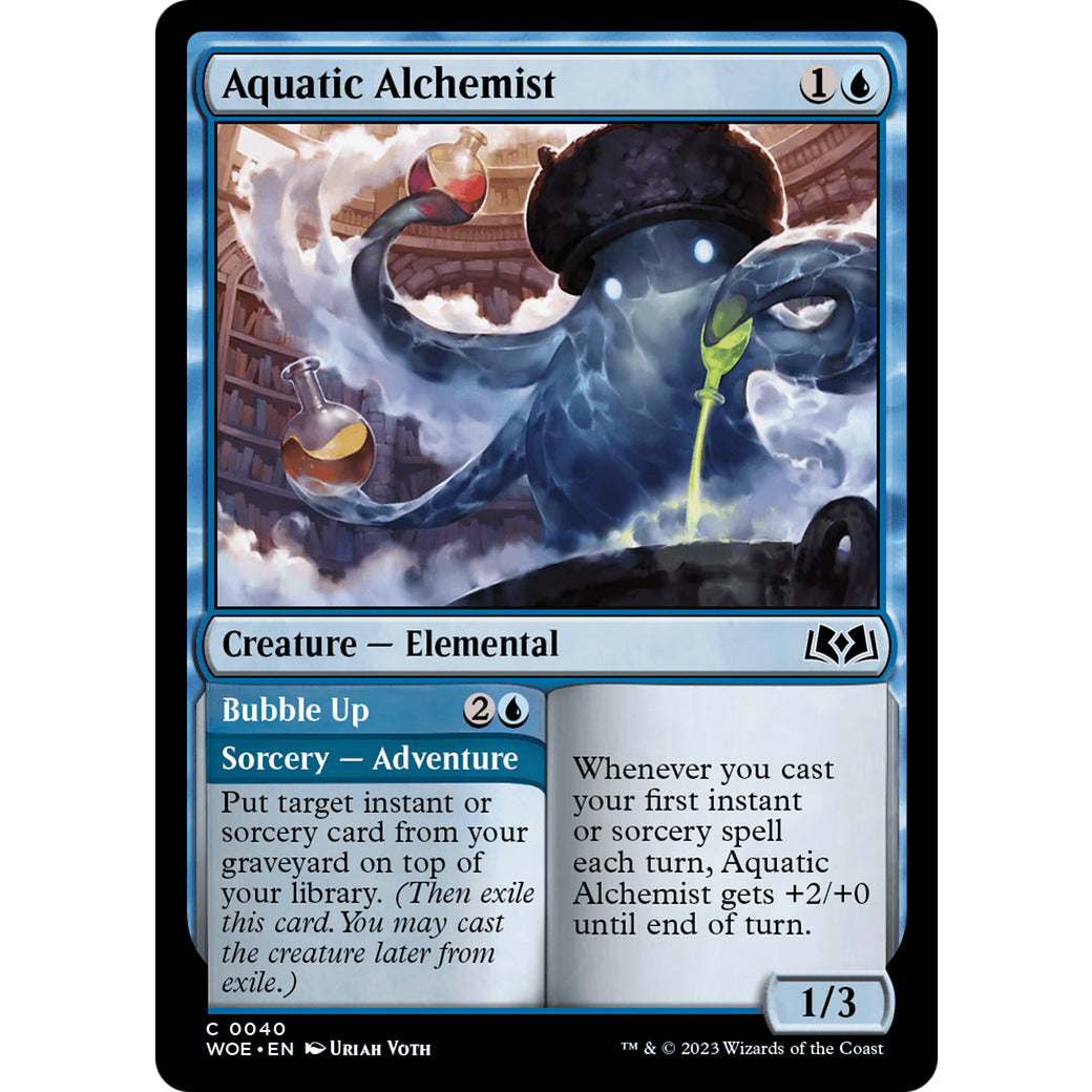 Aquatic Alchemist (Wilds of Eldraine) Near Mint Foil