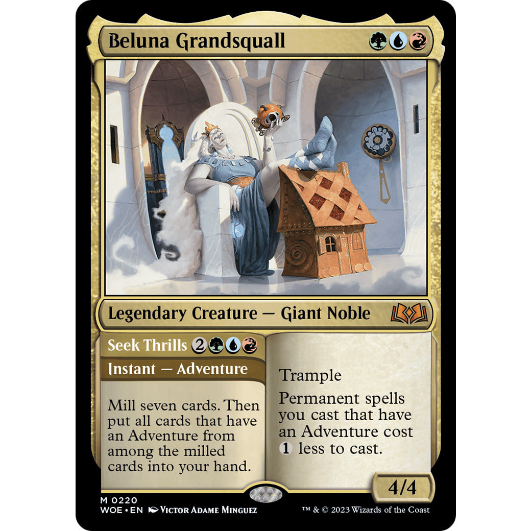 Beluna Grandsquall (Wilds of Eldraine) Near Mint