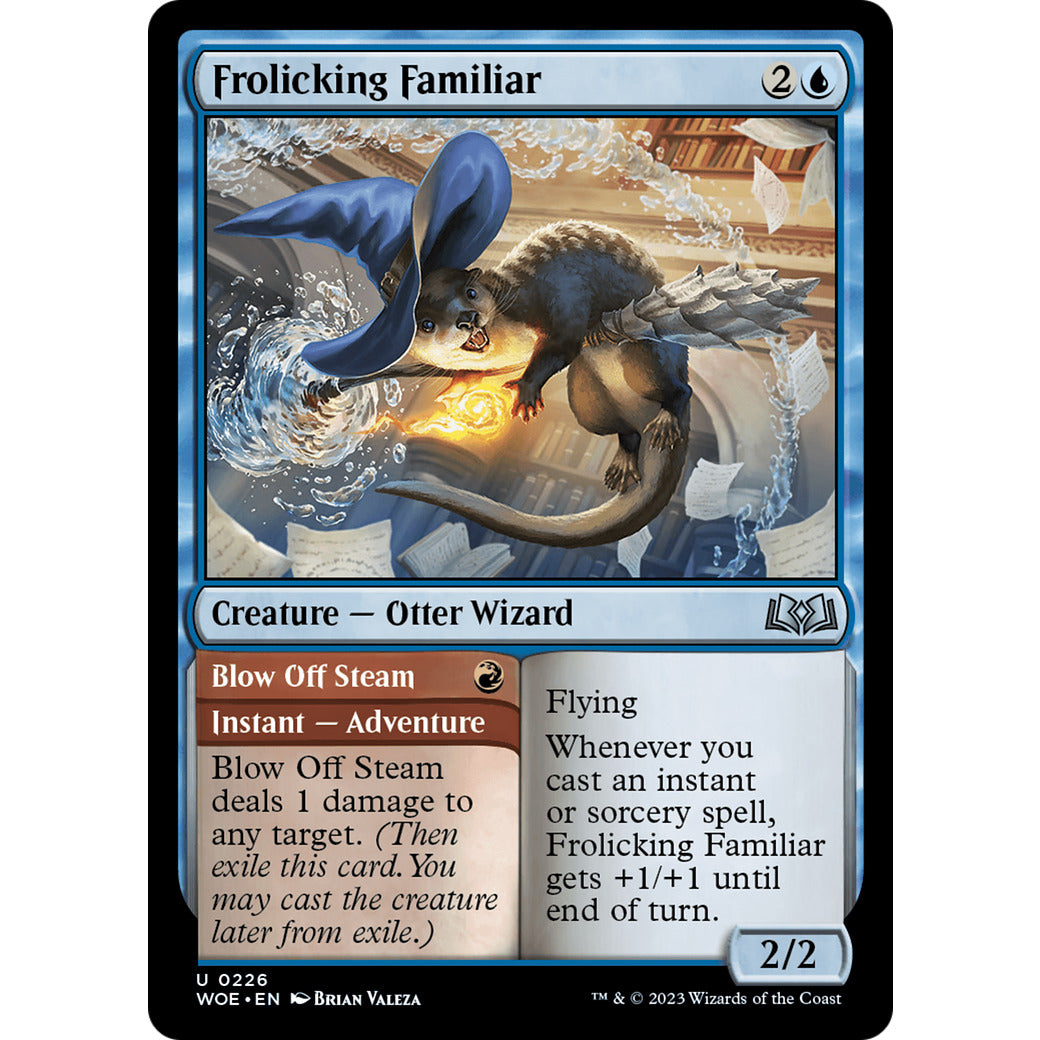Frolicking Familiar (Wilds of Eldraine) Near Mint Foil