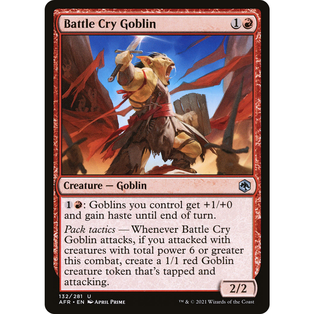 Battle Cry Goblin (Adventures in the Forgotten Realms) Light Play