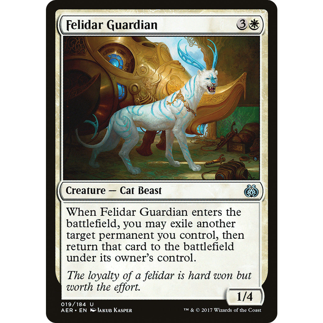 Felidar Guardian (Aether Revolt) Light Play