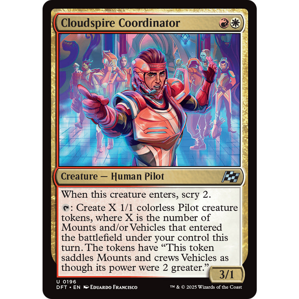 Cloudspire Coordinator (Aetherdrift) Near Mint Foil