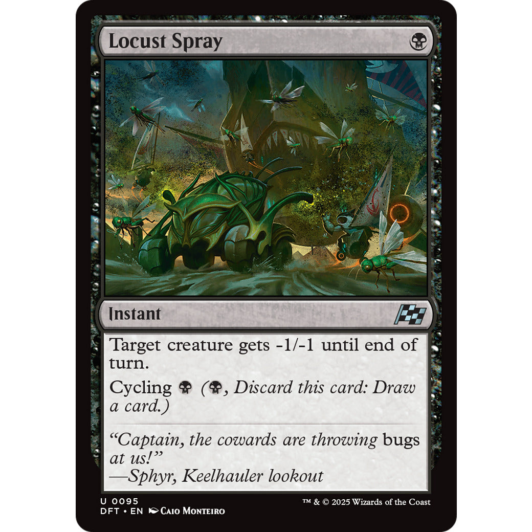 Locust Spray (Aetherdrift) Near Mint Foil