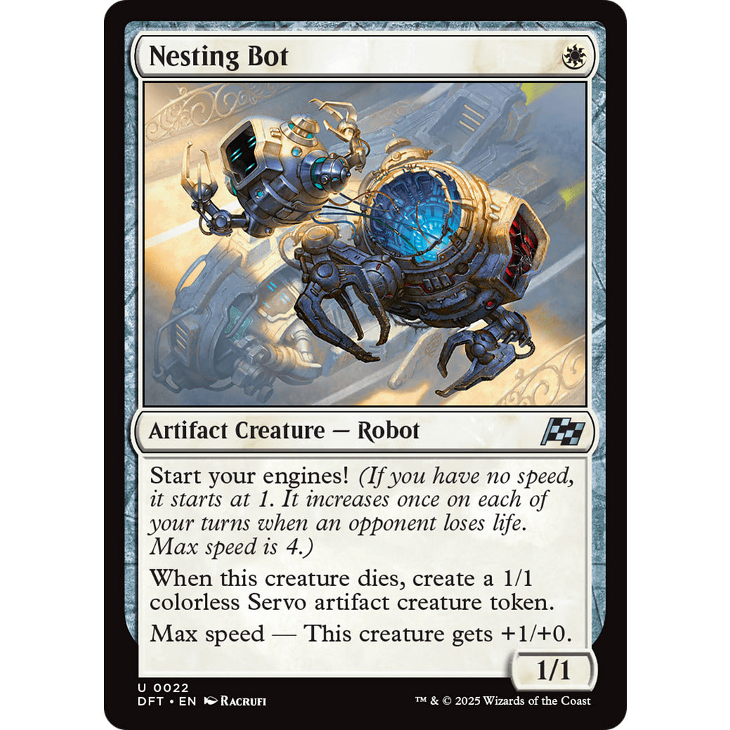 Nesting Bot (Aetherdrift) Near Mint Foil