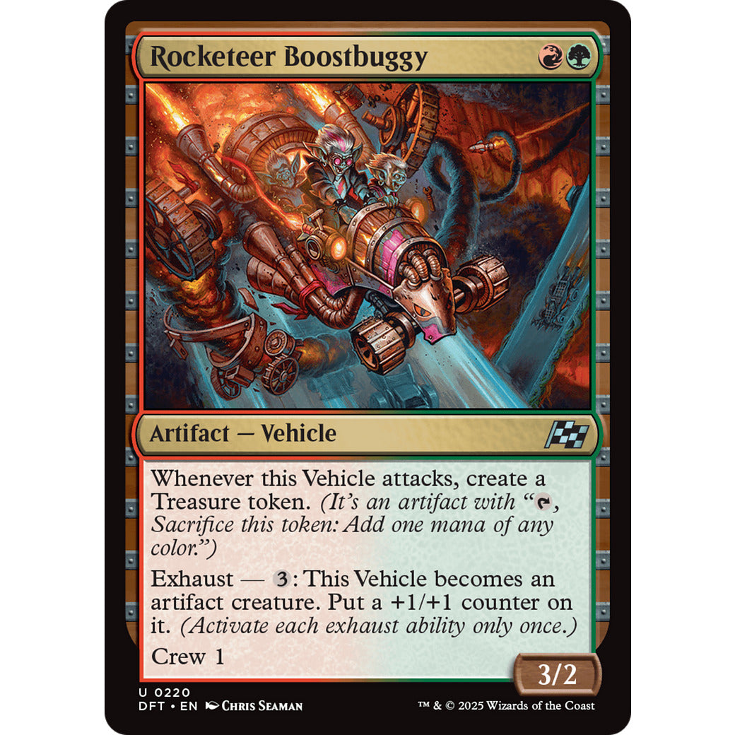 Rocketeer Boostbuggy (Aetherdrift) Near Mint Foil