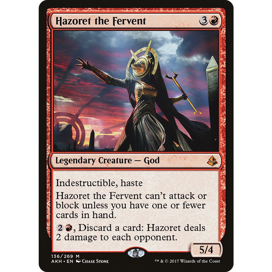 Hazoret the Fervent (Amonkhet) Light Play