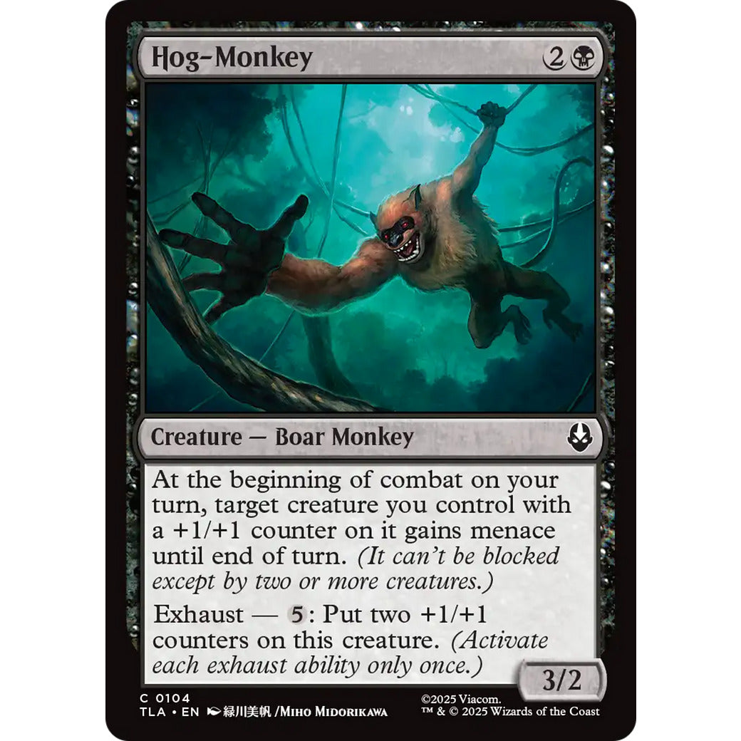 Hog-Monkey (Avatar: The Last Airbender) Near Mint Foil