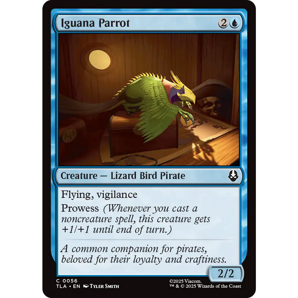 Iguana Parrot (Avatar: The Last Airbender) Near Mint Foil