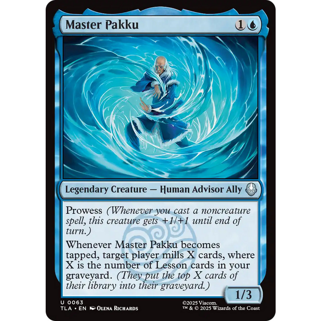 Master Pakku (Avatar: The Last Airbender) Near Mint Foil