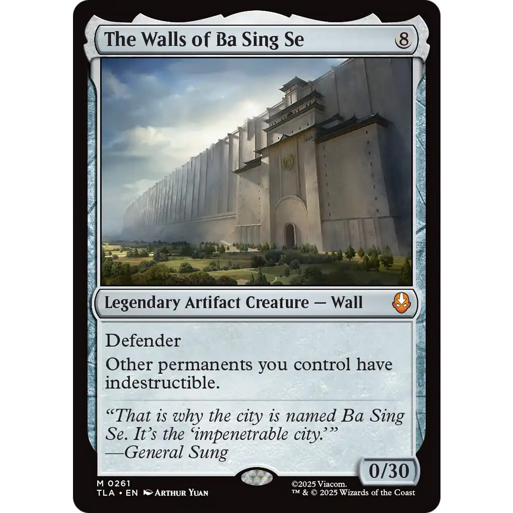 The Walls of Ba Sing Se (Avatar: The Last Airbender) Near Mint