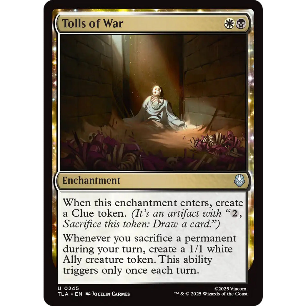 Tolls of War (Avatar: The Last Airbender) Near Mint Foil