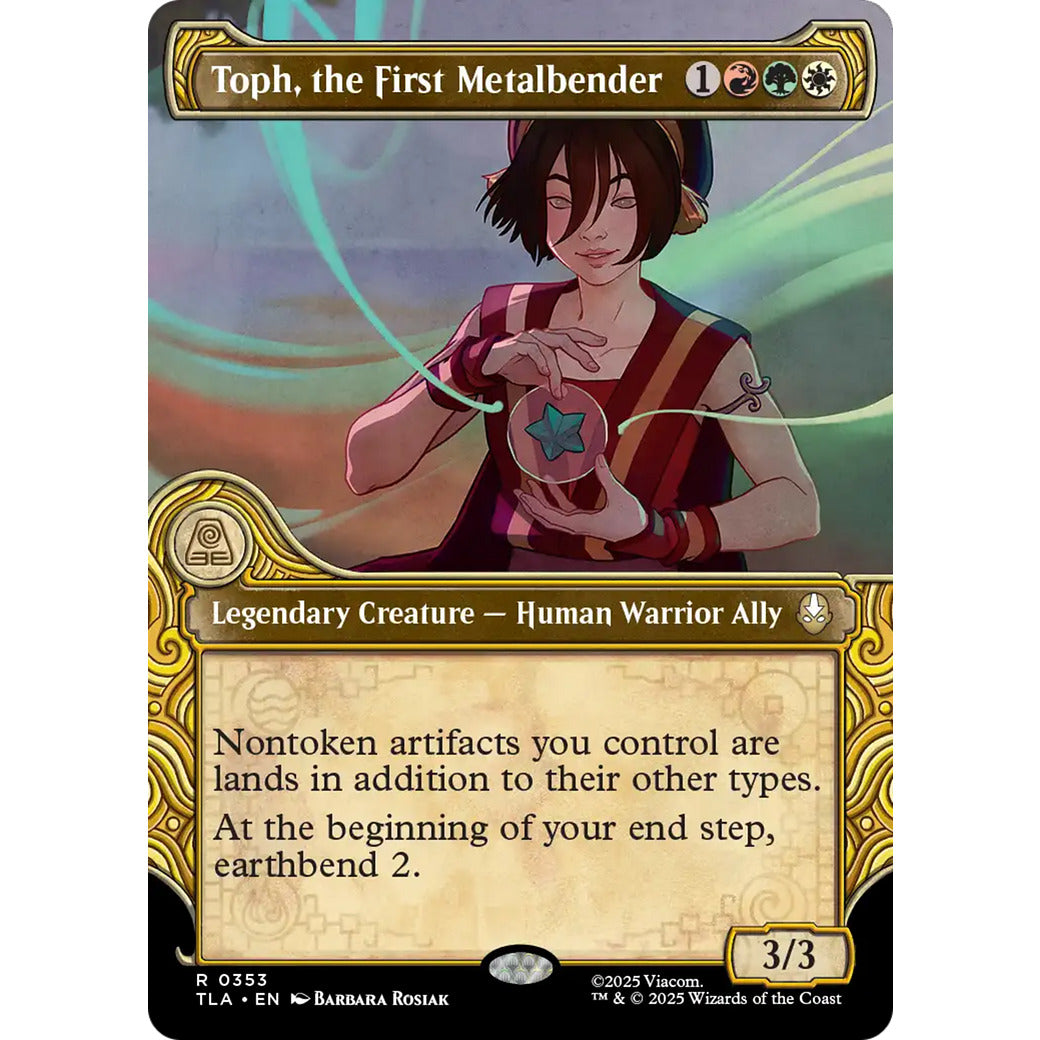 Toph, the First Metalbender (Showcase) (Avatar: The Last Airbender) Near Mint