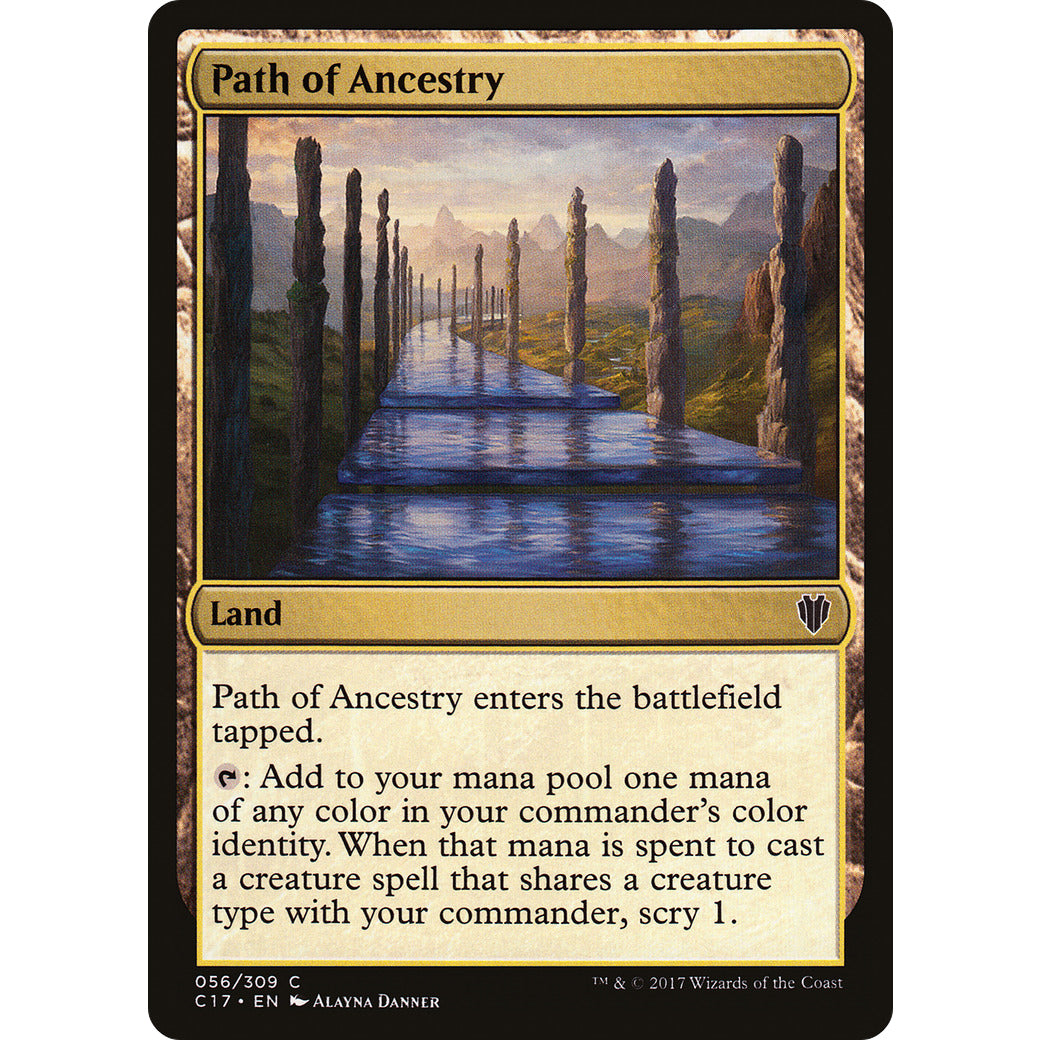 Path of Ancestry (Commander 2017) Light Play