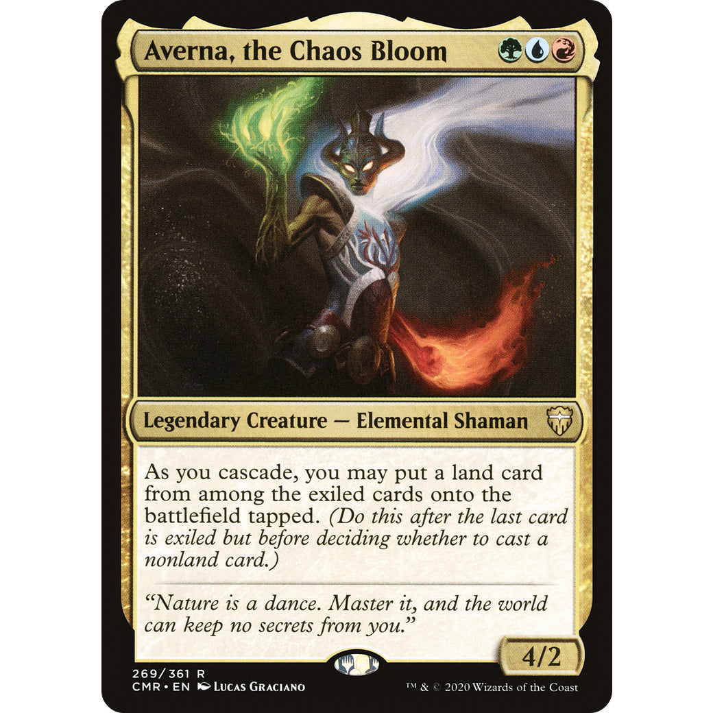 Averna, the Chaos Bloom (Commander Legends) Near Mint