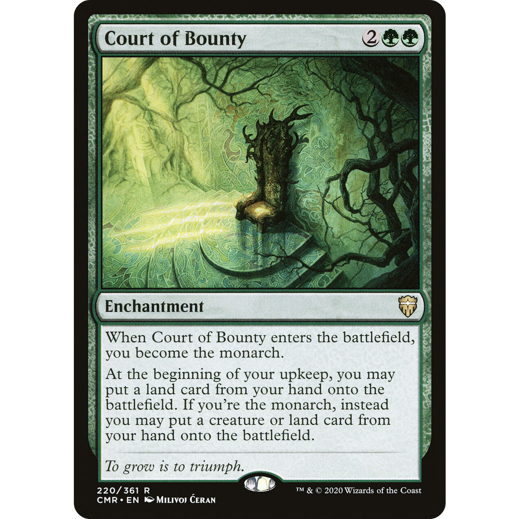 Court of Bounty (Commander Legends) Near Mint