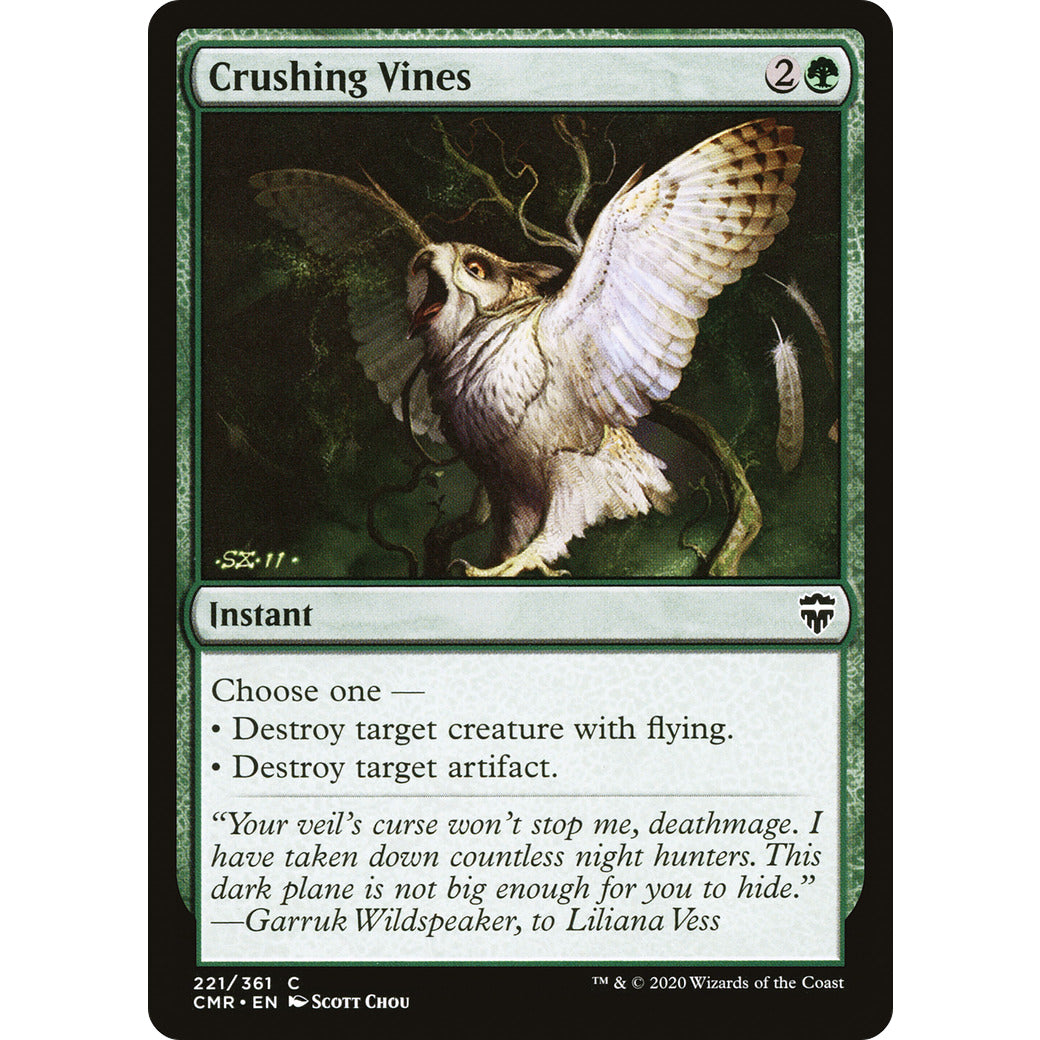 Crushing Vines (Commander Legends) Light Play Foil