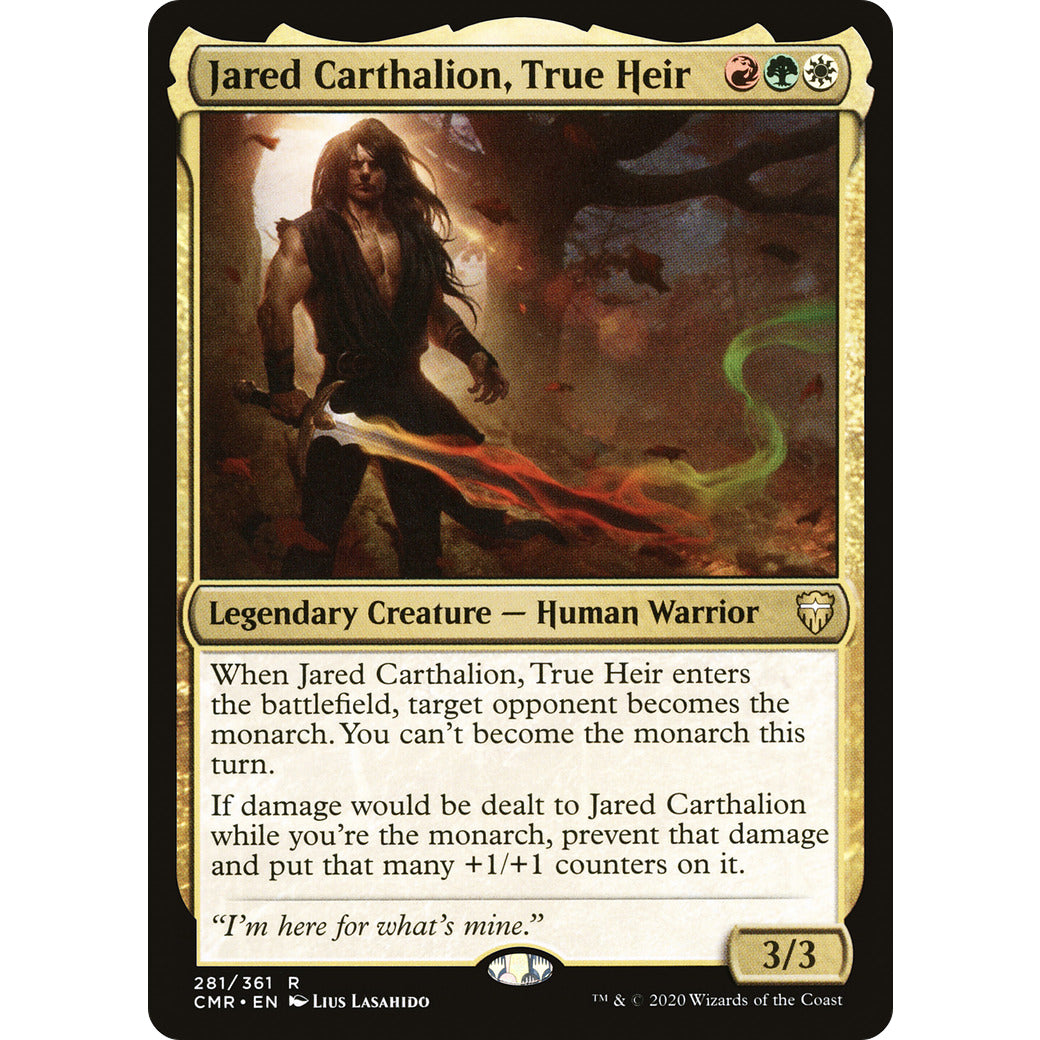 Jared Carthalion, True Heir (Commander Legends) Near Mint