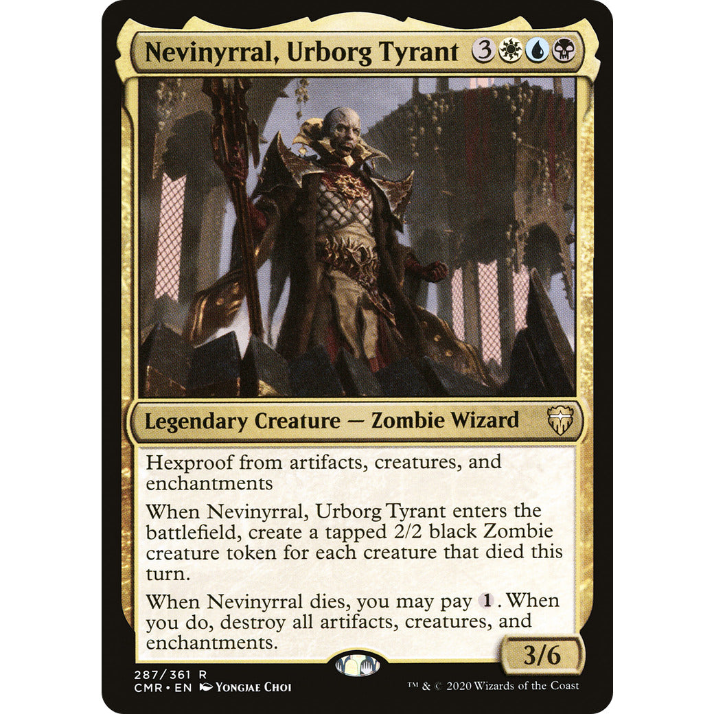 Nevinyrral, Urborg Tyrant (Commander Legends) Near Mint