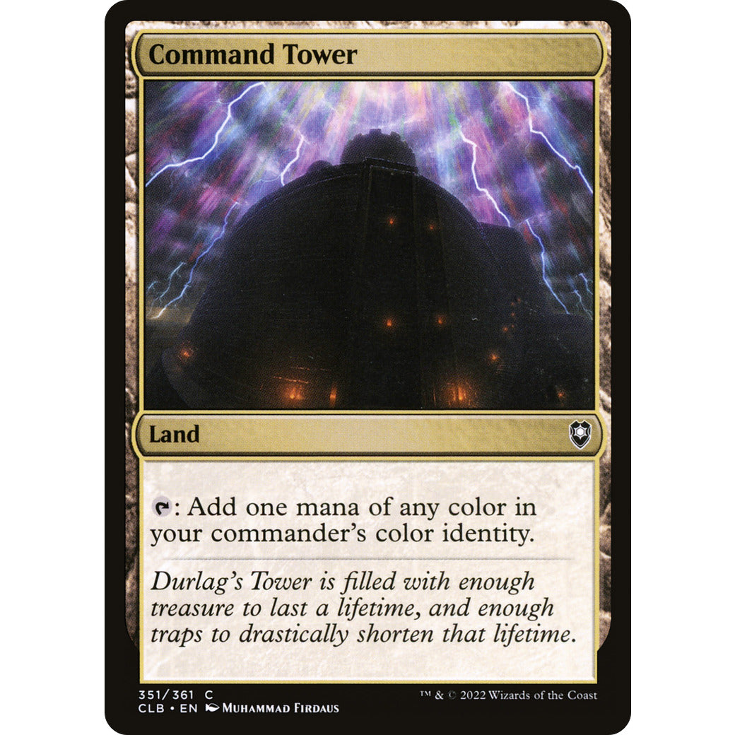 Command Tower (Commander Legends: Battle for Baldur's Gate) Light Play