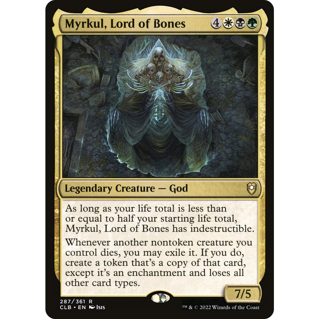 Myrkul, Lord of Bones (Commander Legends: Battle for Baldur's Gate) Near Mint