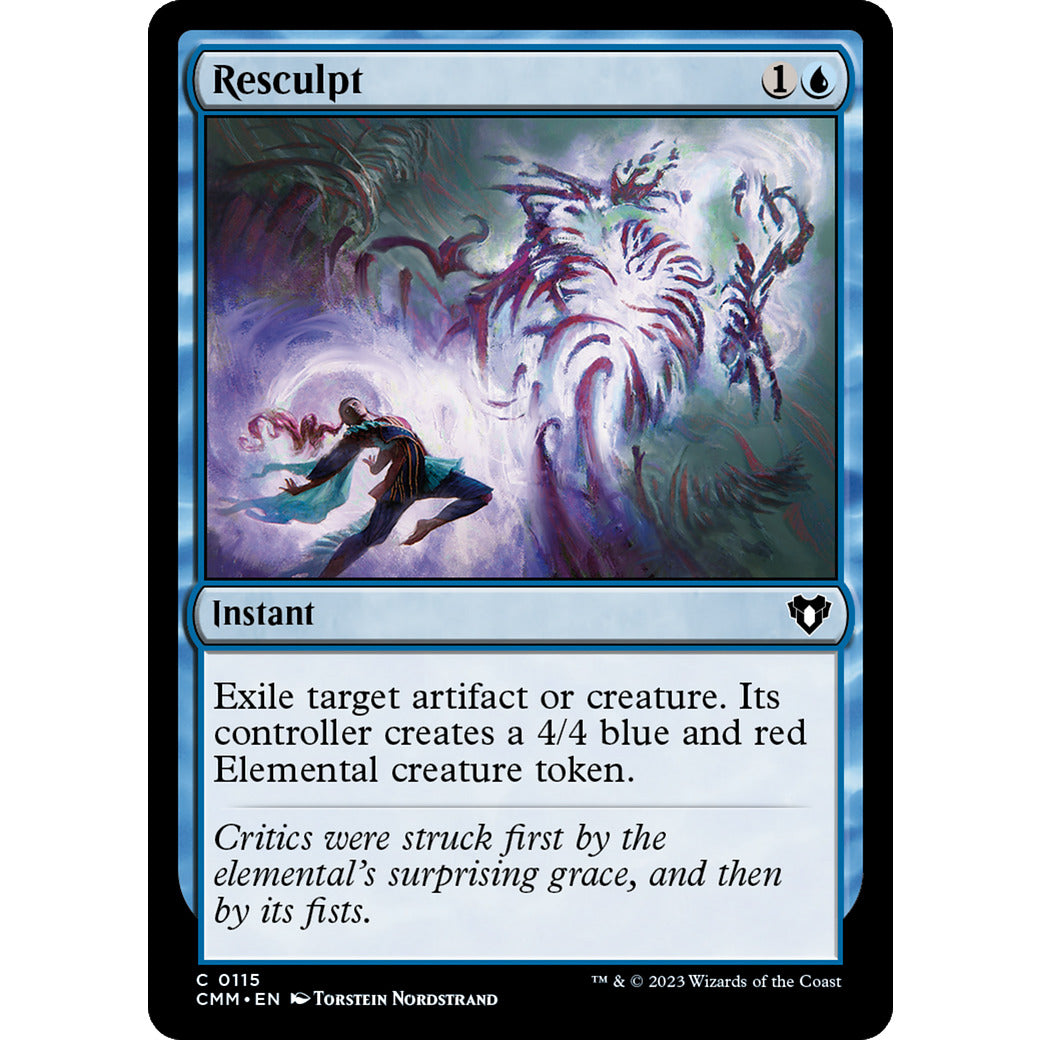 Resculpt (Commander Masters) Light Play