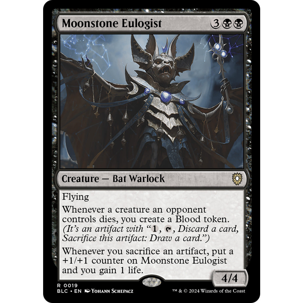 Moonstone Eulogist (Commander: Bloomburrow) Light Play