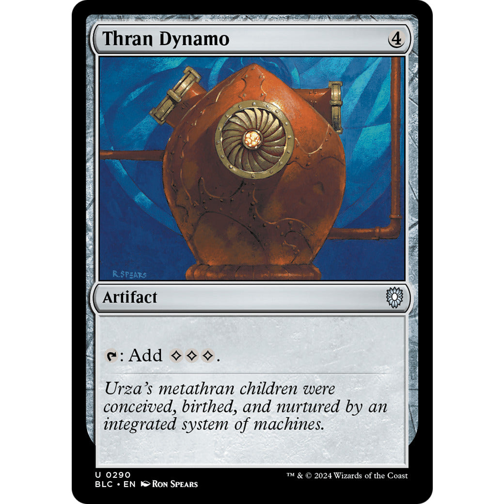 Thran Dynamo (Commander: Bloomburrow) Light Play