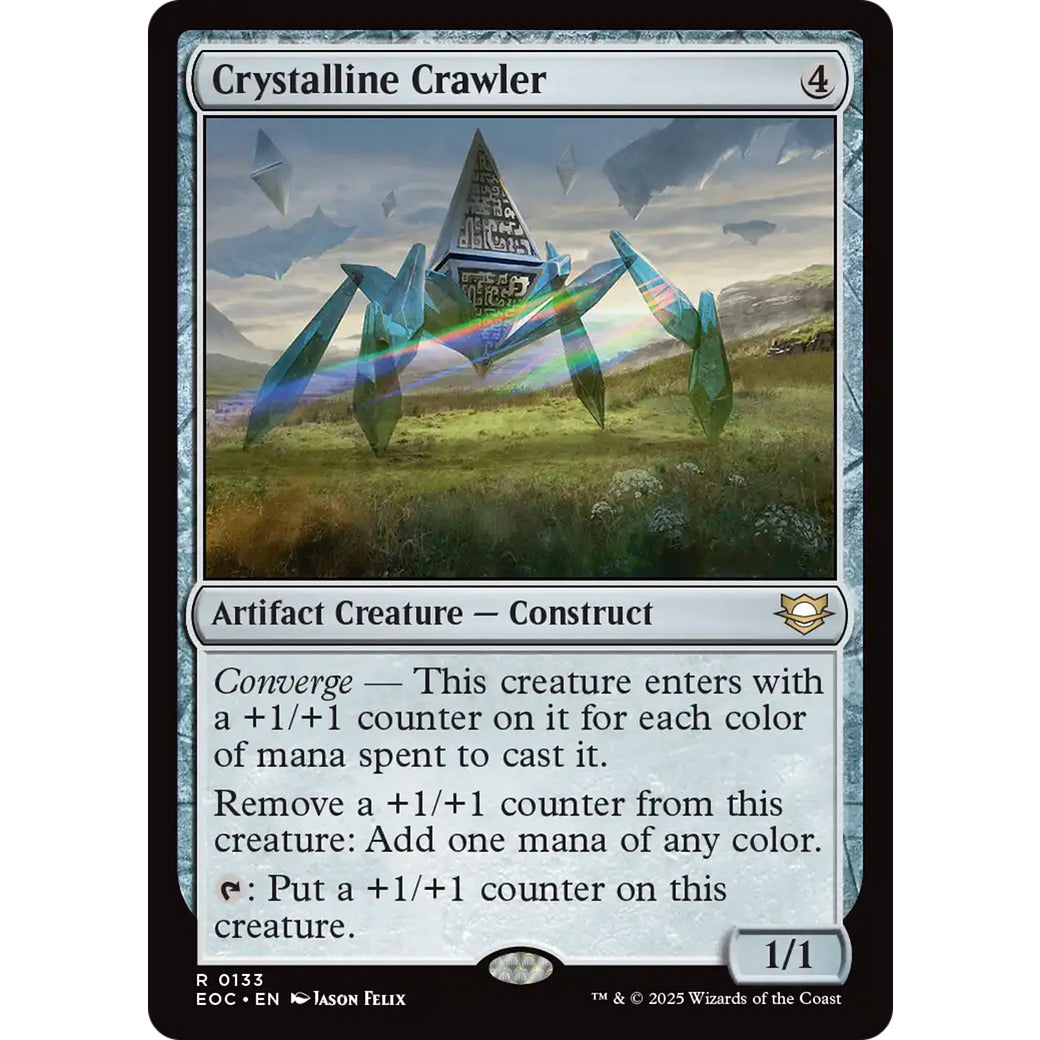 Crystalline Crawler (Commander: Edge of Eternities) Light Play