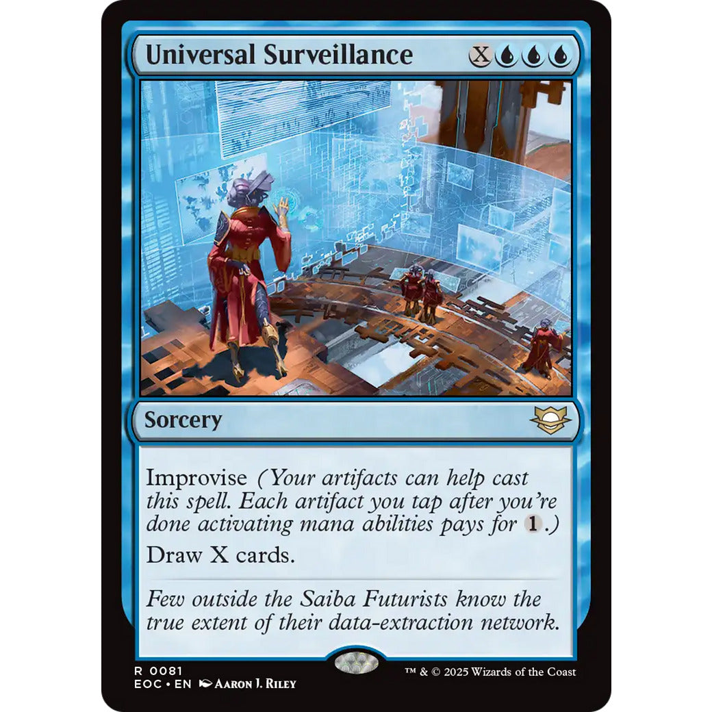 Universal Surveillance (Commander: Edge of Eternities) Light Play