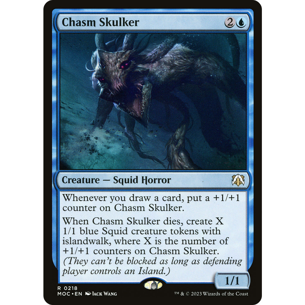 Chasm Skulker (Commander: March of the Machine) Near Mint