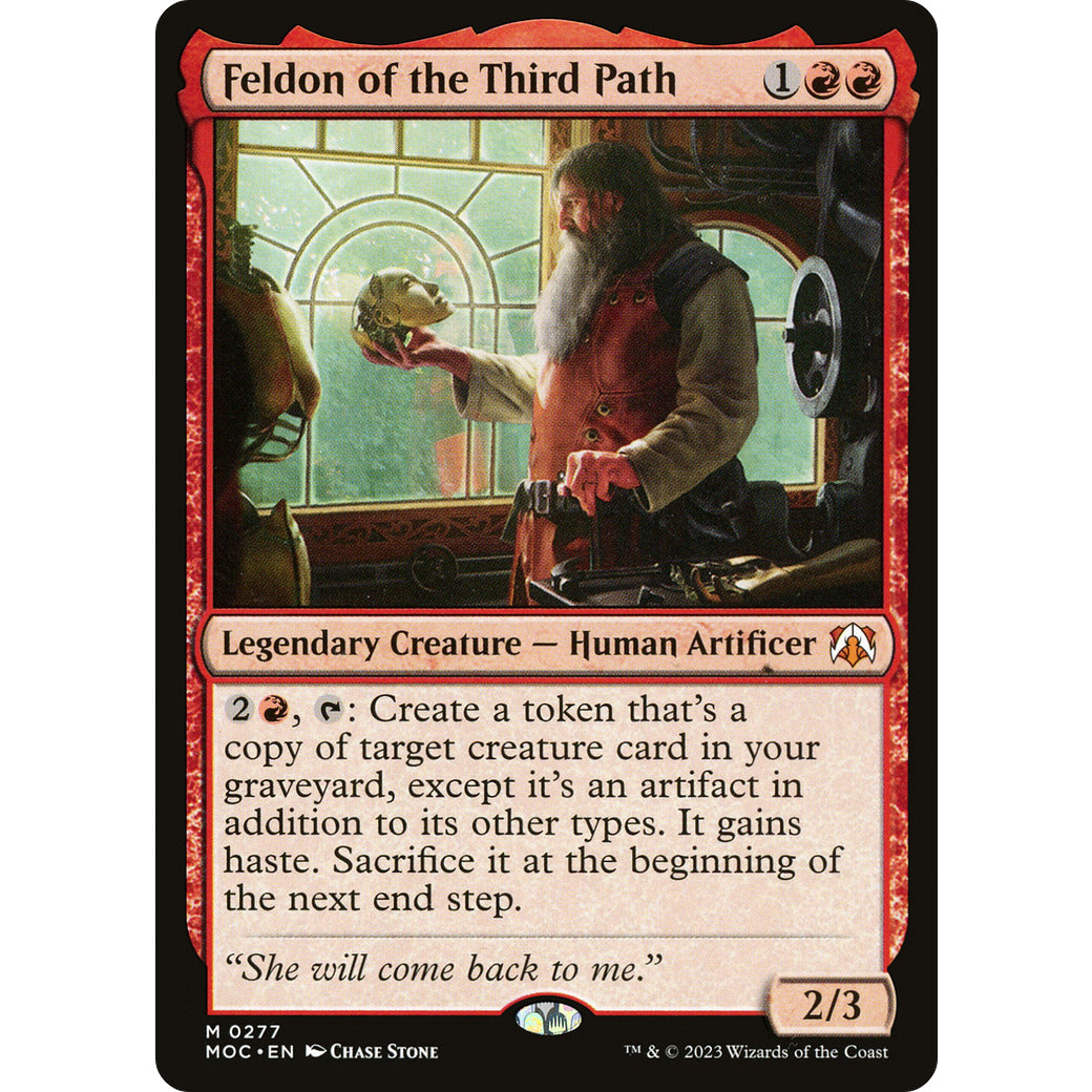 Feldon of the Third Path (Commander: March of the Machine) Near Mint