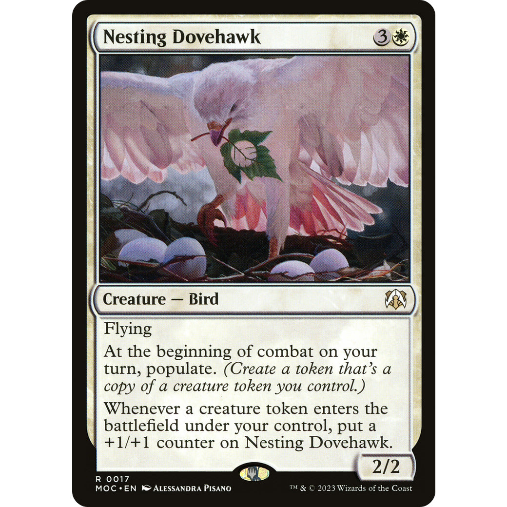 Nesting Dovehawk (Commander: March of the Machine) Near Mint