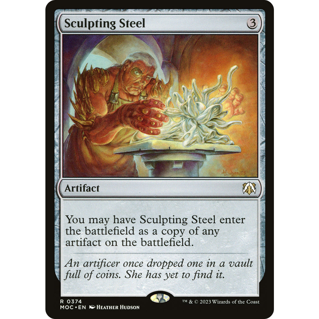 Sculpting Steel (Commander: March of the Machine) Near Mint