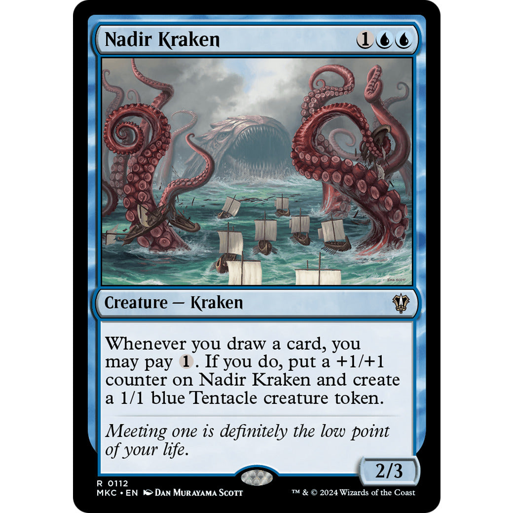 Nadir Kraken (Commander: Murders at Karlov Manor) Near Mint