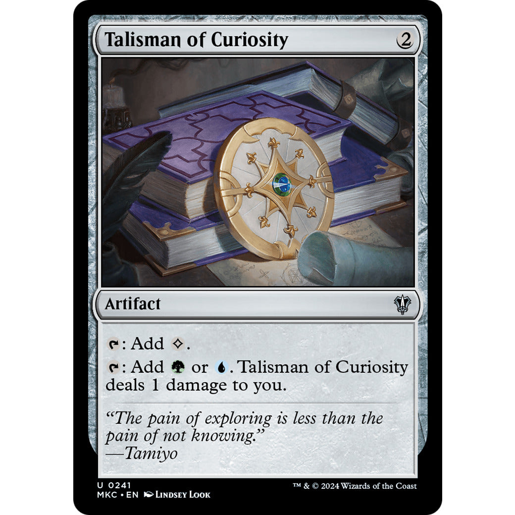 Talisman of Curiosity (Commander: Murders at Karlov Manor) Near Mint