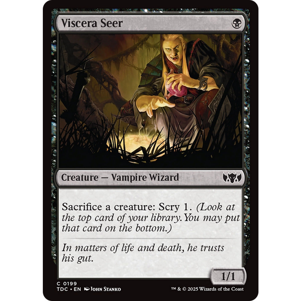 Viscera Seer (Commander: Tarkir: Dragonstorm) Near Mint