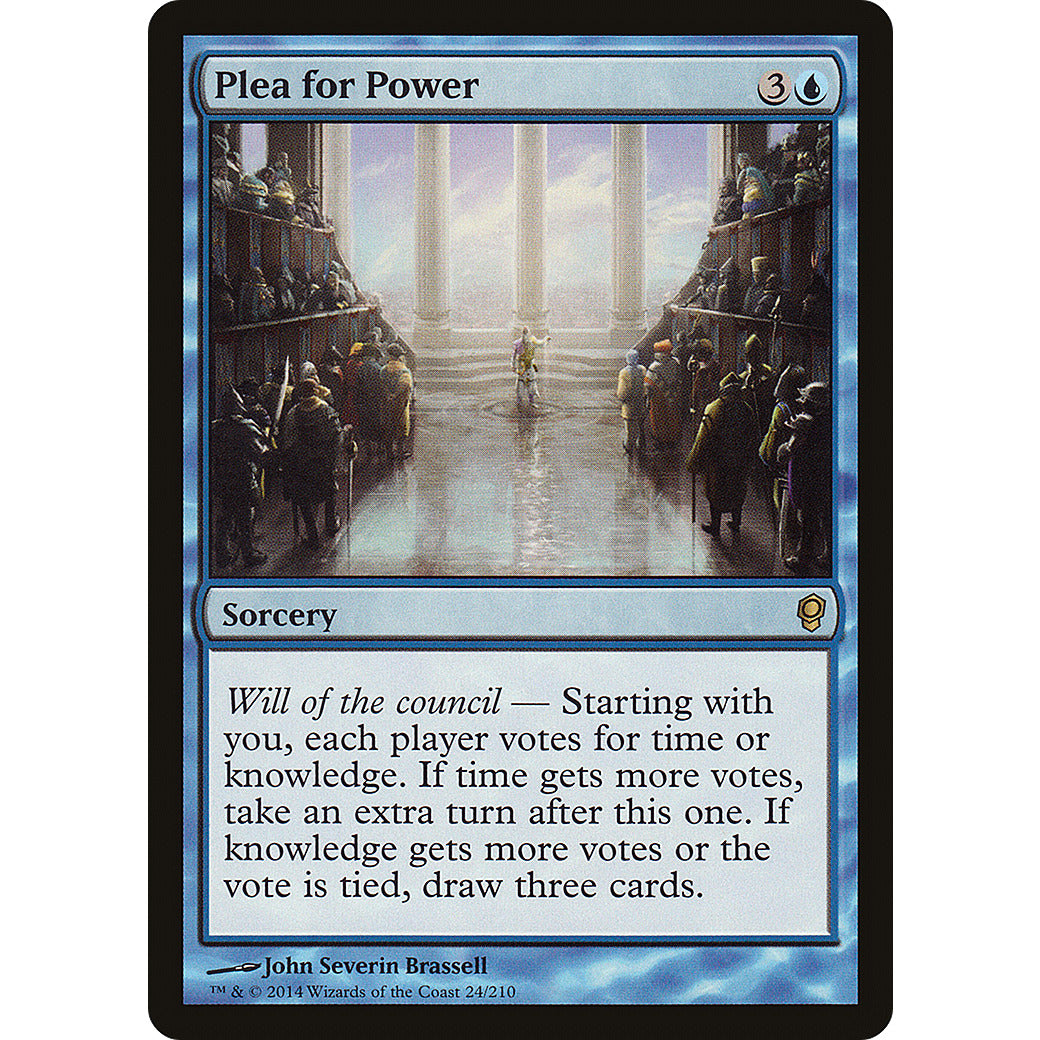 Plea for Power (Conspiracy) Light Play