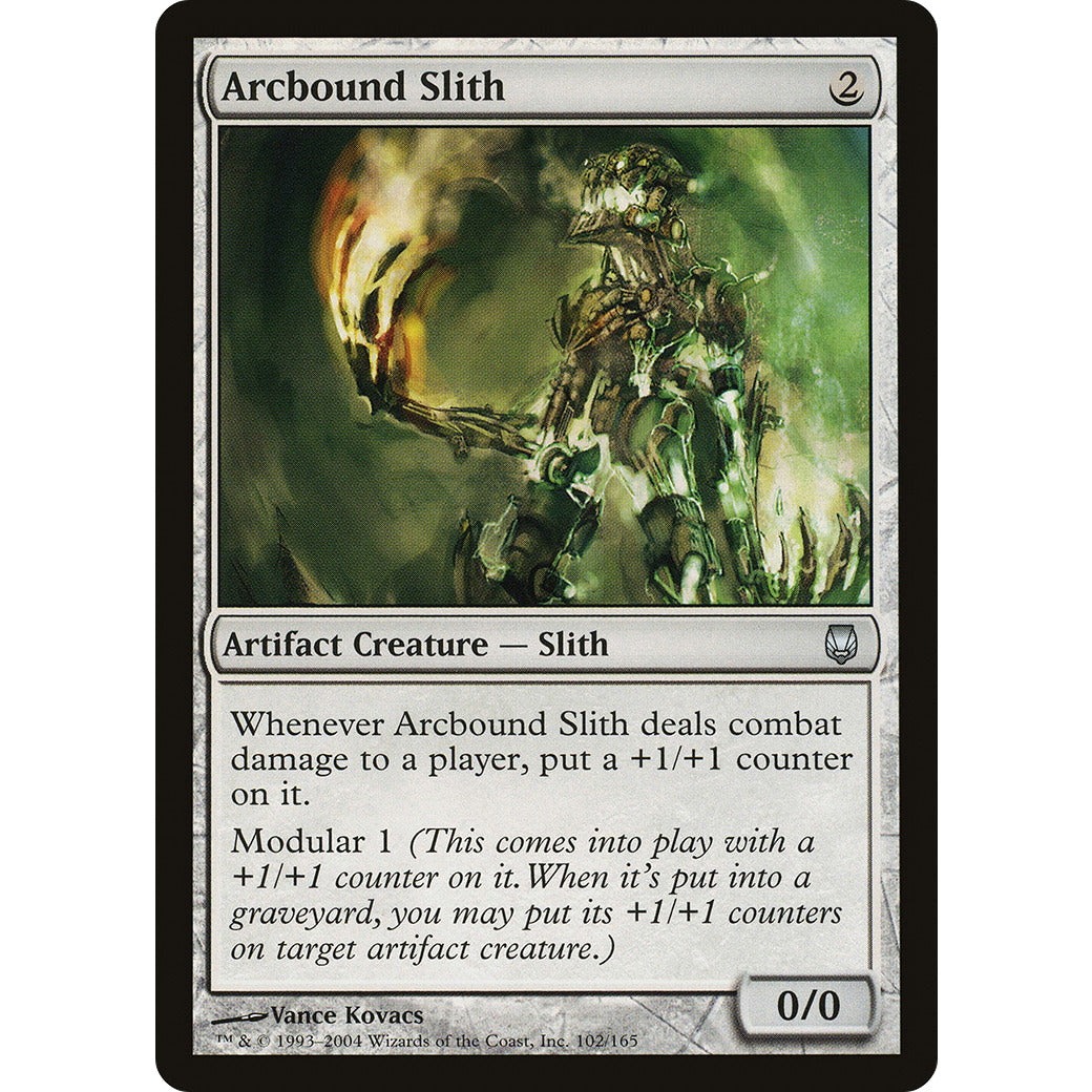 Arcbound Slith (Darksteel) Light Play