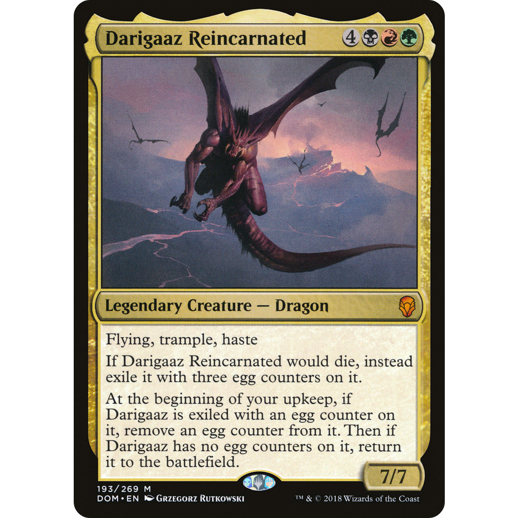 Darigaaz Reincarnated (Dominaria) Light Play