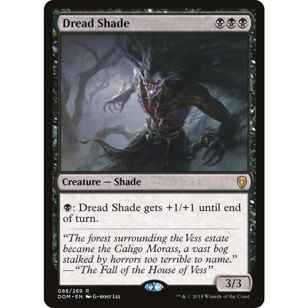 Dread Shade (Dominaria) Light Play Foil