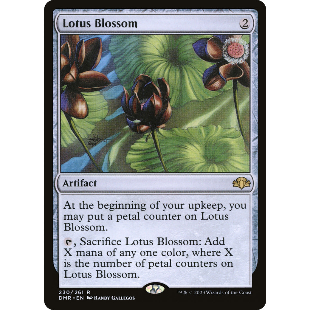 Lotus Blossom (Dominaria Remastered) Near Mint