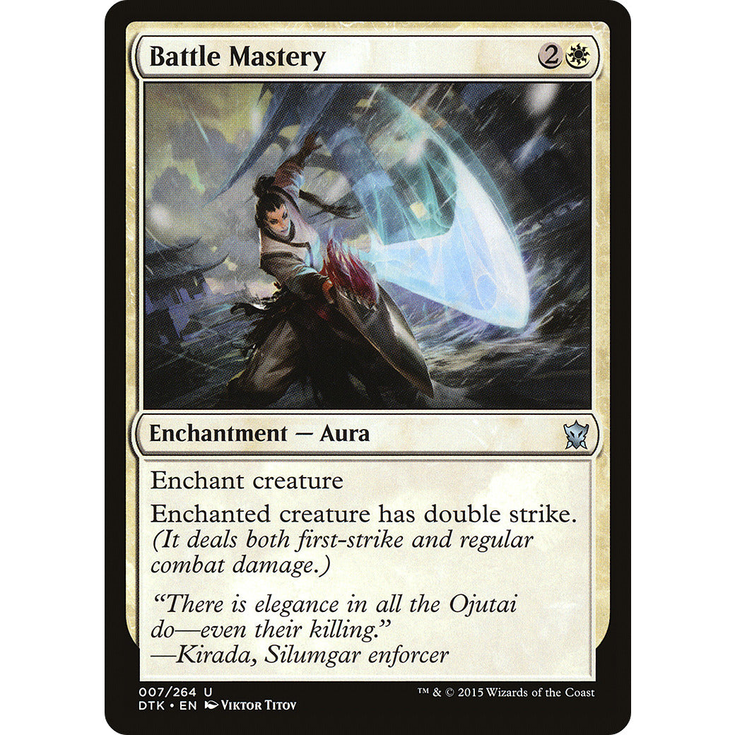 Battle Mastery (Dragons of Tarkir) Light Play