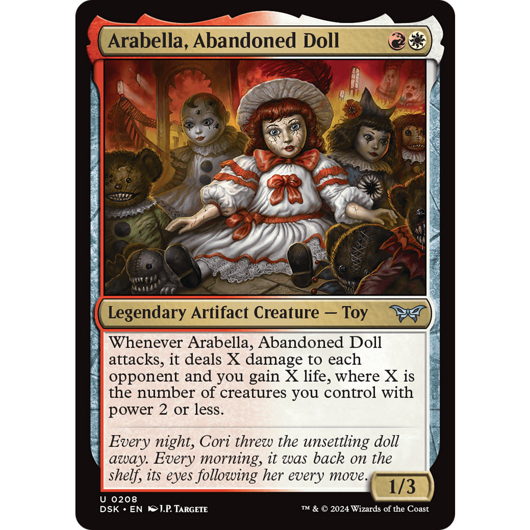 Arabella, Abandoned Doll (Duskmourn: House of Horror) Near Mint