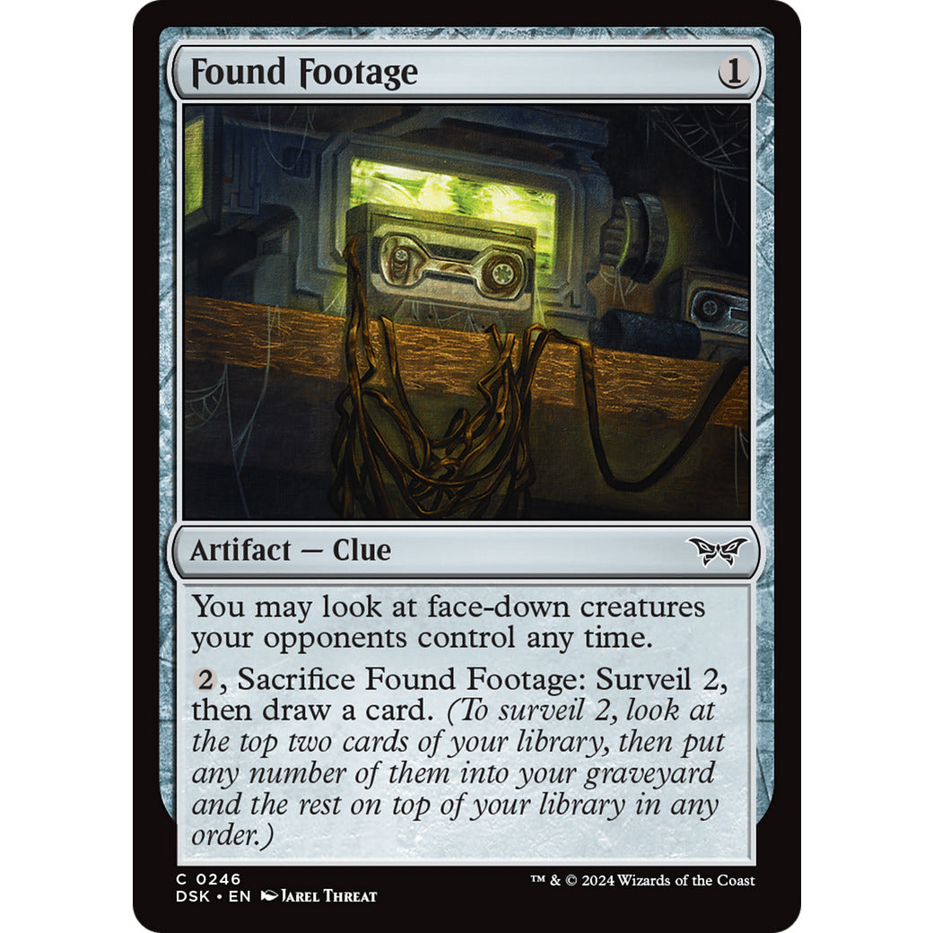Found Footage (Duskmourn: House of Horror) Near Mint Foil