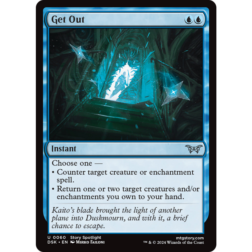 Get Out (Duskmourn: House of Horror) Near Mint Foil