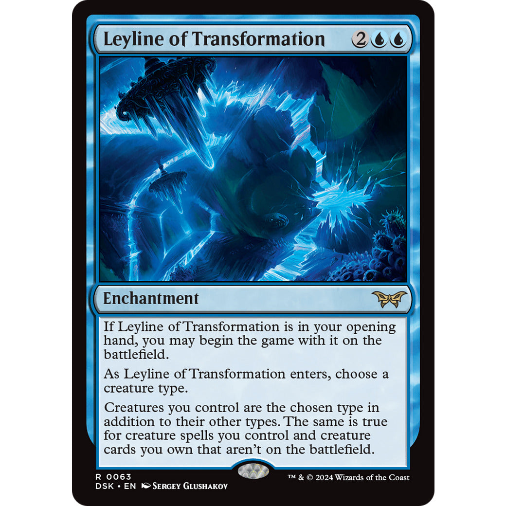 Leyline of Transformation (Duskmourn: House of Horror) Near Mint Foil