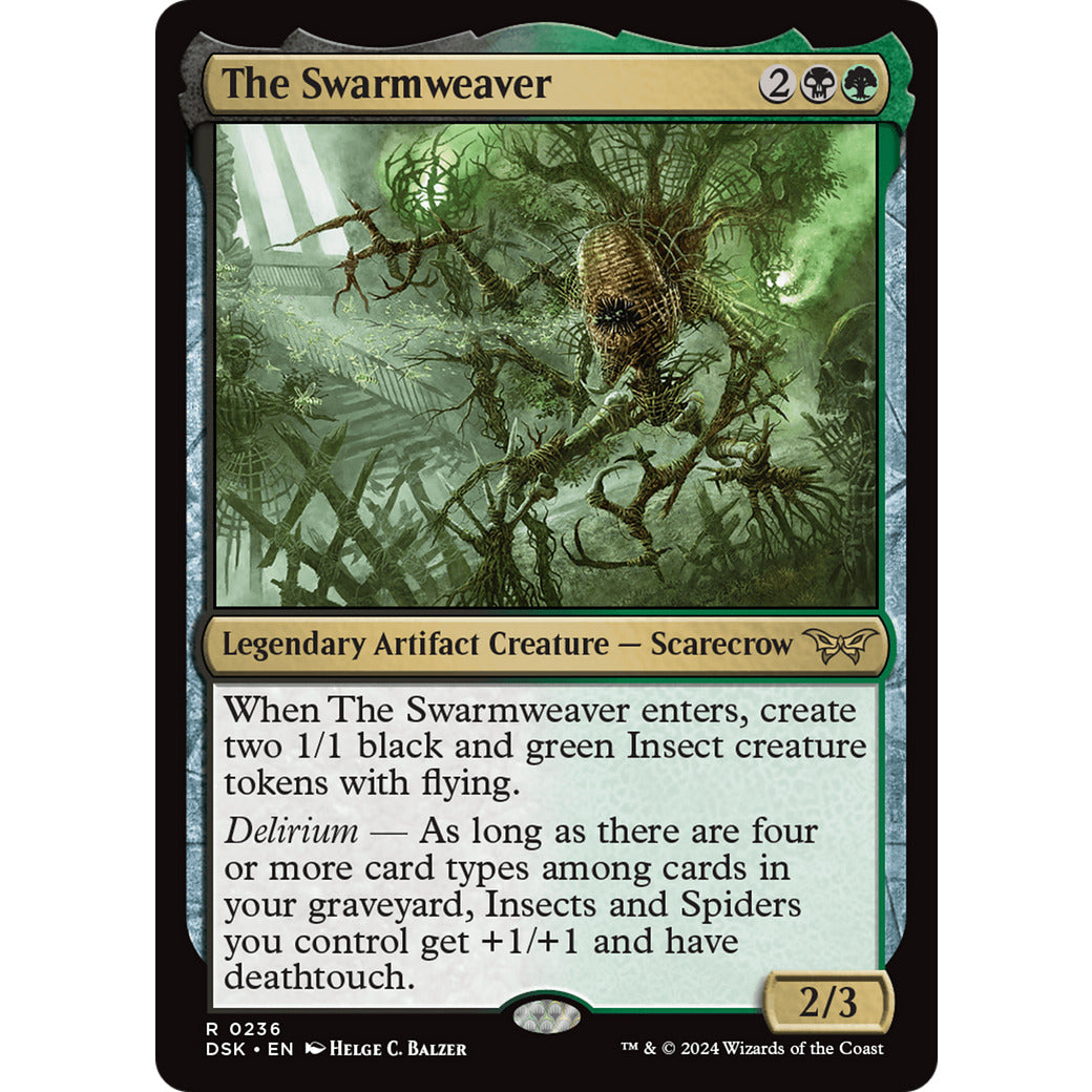 The Swarmweaver (0301) (Duskmourn: House of Horror) Near Mint