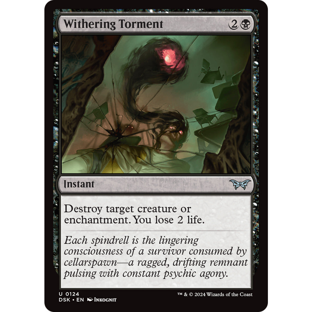 Withering Torment (Duskmourn: House of Horror) Near Mint Foil