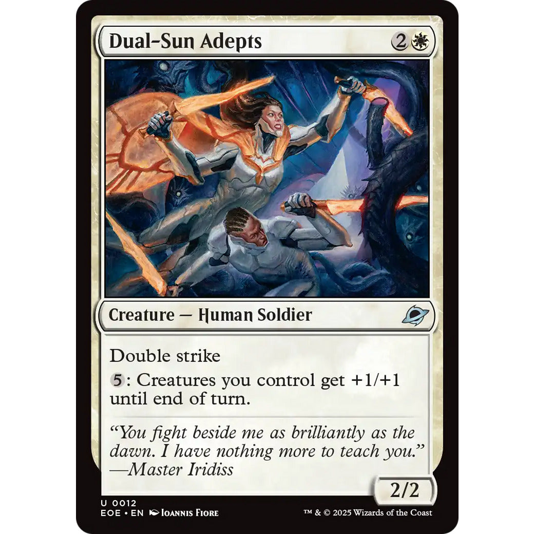 Dual-Sun Adepts (Edge of Eternities) Near Mint Foil